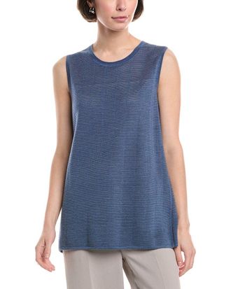 Akris Wool & Silk-Blend Top