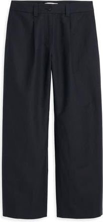 Alex Mill Soho Linen & Cotton Pants in Black at Nordstrom Rack, Size 12