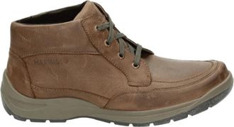 Floris Van Bommel Casual Bruin Leren Herenschoenen - Heren - Veterlaarzen - Bruin - 45 1/2 EU - Leer - Schoenen
