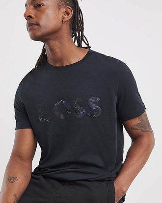 HUGO BOSS Short Sleeve Print Logo T-Shirt