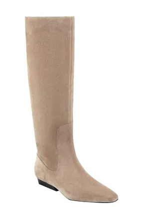 Marc Fisher Daynna Knee High Boot in Taupe at Nordstrom, Size 8.5
