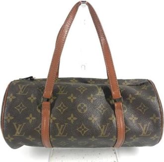 Louis Vuitton Pre-owned Monogram Schoudertas - Dames - Vintage Handtas - Bruin - ONE Size - Vintage