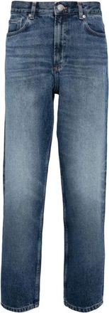 A.P.C. High Rise Straight Leg Gewassen Jeans - Heren - Regular Fit Jeans - Blauw - W33 - Katoen - Jeans