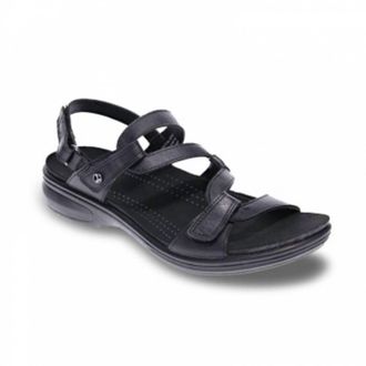 Revere Comfort Shoes Womens Emerald Sandals In Black
