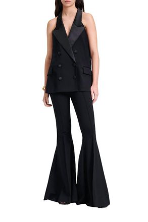 Dorothee Schumacher Punto Milano Tuxedo Top In Black