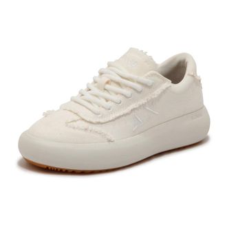 Sun 68 Sneakers, female, White, Size: 6 US Juno Canvas Sneakers