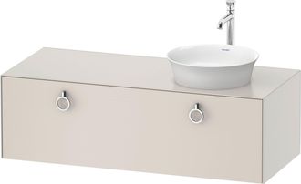 Duravit Duravit - Tulip Blanco, Mueble De Ba&ntilde;o Colgado En La Pared, Ancho