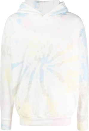 Family Fir$t Milano logo-patch hoodie - men - Cotton - L - White