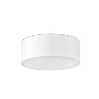 Faro Barcelona Faro Seven - L&aacute;mpara De Techo Empotrada Grande De 3 Luces Blanca, E27