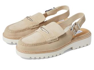 Steve Madden Felicite High Womens Heels Sand Suede : 7.5 M