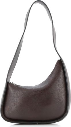 The Row Half Moon Shoulder Bag Leather