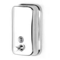 OEM Dispensador Manual De Jab&oacute;n De Acero Inoxidable De 800 Ml Para Montaje En Pared - Elegante Dispensador De Jab&oacute;n Recargable, Ideal Para Restaurantes, H