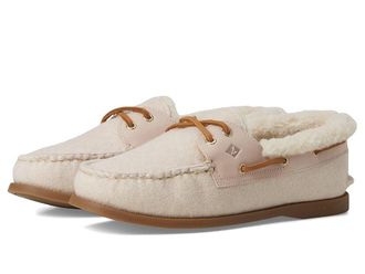 Sperry Top-Sider AO 2 Eye Womens Slip on Shoes Light Pink : 7.5 M (B), Leather