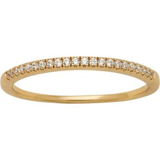 Made by Mary Birthstone Stacking Ring in Gold Vermeil at Nordstrom, Size 6
