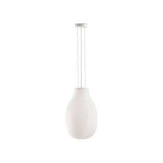 Faro Barcelona Faro Isabelle L&aacute;mpara De Techo Colgante Globe De 31 Cm En Blanco Mate