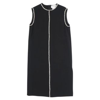 Max Mara Short Dresses, female, Black, Size: 3XS Sleeveless Tops