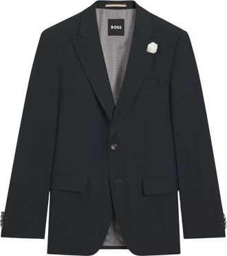 HUGO BOSS Formele Blazers - Heren - Business blazers - Groen - S - Kostuums