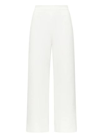 Maliparmi Broek met elastische taille - Wit