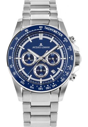 Jacques Lemans 1-2207C Mens Liverpool Watch - Silver - One Size