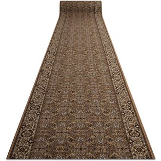 RugsX Rugsx - Alfombra De Pasillo Con Refuerzo De Goma Bidjar Beige 100cm Beige 100x810 Cm