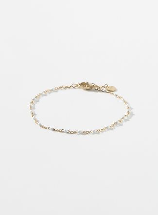 Simons Womens Delicate bead bracelet