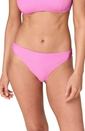 Andie Swim The Signature Bikini Bottoms in Rosebloom at Nordstrom, Size X-Large