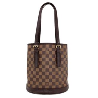 Louis Vuitton Pre-owned Bucket Bags, female, Brown, Size: ONE SIZE Pre-owned Marais Tote