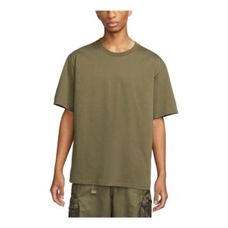 Nike Sportswear Tech Pack Dri-fit Short Sleeve Top Olive Green FB4396-222