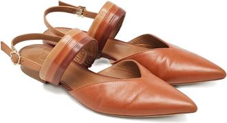 Malone Souliers Ballerine con cinturino posteriore 40 Maisie - Marrone