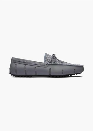 Swims Mens Woven Driver Loafer In Grey