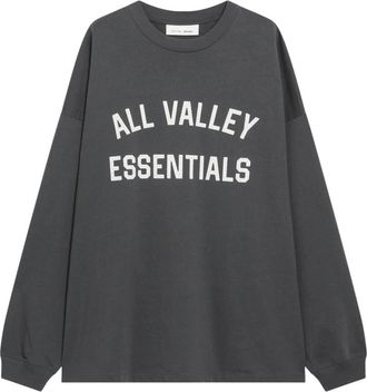 Fear of God Merch Long Sleeve Tee - Heren - Longsleeves - Grijs - S - Katoen - Tops