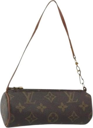 Louis Vuitton Pre-owned Mini Bags, female, Brown, Size: ONE SIZE Pre-owned Pouch