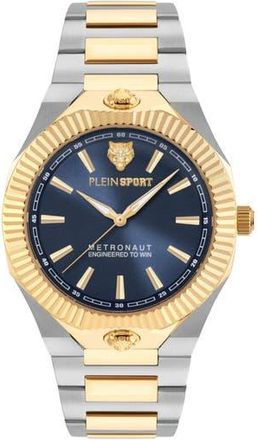 Plein Sport Metronaut Bracelet Watch in Two Tone at Nordstrom Rack