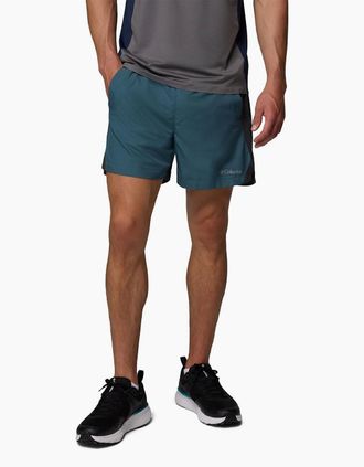 Columbia Mens Columbia Three Pitch Polyester Mens Blue Activewear Shorts - Size: 37/36/32