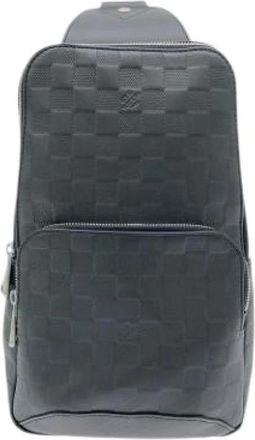 Louis Vuitton Pre-owned Damier Infini Handtas - Heren - Vintage Rugzakken - Zwart - ONE Size - Vintage