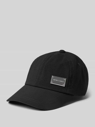 Emporio Armani Basecap mit Label-Applikation in Black, Gr&ouml;&szlig;e 1