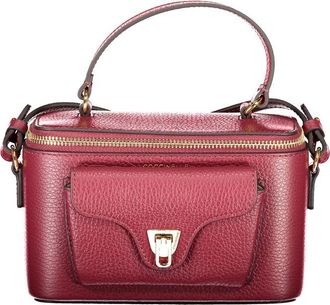 Coccinelle Purple Leather Womens Handbag