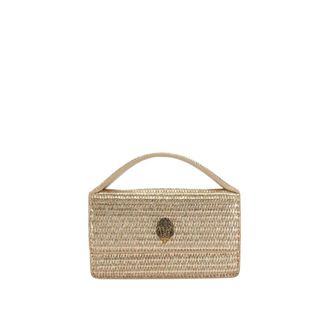 Kurt Geiger Tassen, Dames, Beige, ONE Size, XS Bond Top Handle Bag