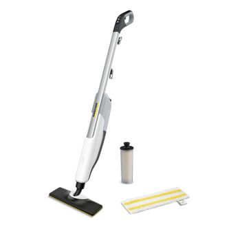 Karcher Sc 2 Mopa De Vapor Vertical Easyfix 1600 W Tiempo De Calentamiento Ultrarr&aacute;pido Con Boquilla Easyfix Para Suelos + Pa&ntilde;o De Microfibra + Cartucho Desin