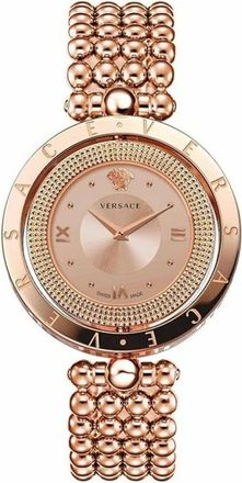 Versace Watches - Dames - Horloges - Geel - ONE Size - Accessoires