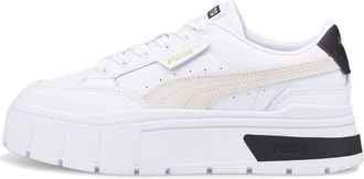 Puma (WMNS) PUMA Mayze Stack White Vaporous Grey 384363-01