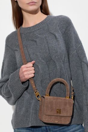 Amiri Micro MA Shoulder Bag, Womens, Brown