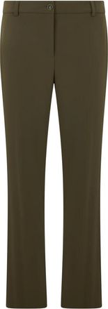 Moschino Broeken, Dames, Groen, L, Polyester, Tailored Broeken