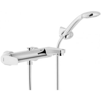 Nobili Nobili - Mezclador Monomando Para Ba&ntilde;era Y Ducha 15 X 150 Mm Exterior Con D&uacute;plex De Lat&oacute;n Cromado Nobi
