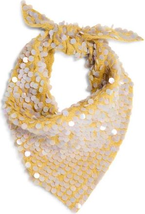 Zankov Kinga Alpaca & Mohair Blend Triangle Scarf in Olive at Nordstrom