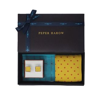 Peper Harow Honey Mens Cufflink Gift Box