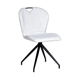 Weber Industries Silla giratoria de comedor en gris claro