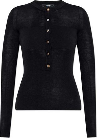 Versace Donna, Top, Nero, S, new