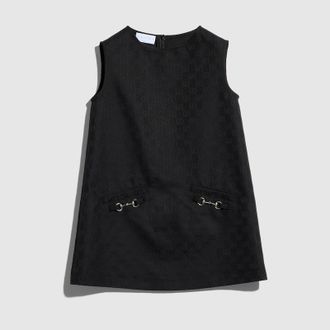 Gucci Kids - GG Cotton Dress, Black