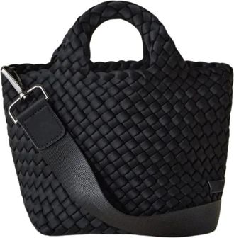 Naghedi Tassen, Dames, Zwart, ONE Size, St. Barths Petit Tote